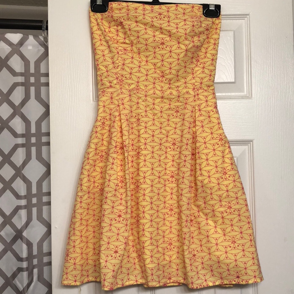 Strapless Lilly Pulitzer dress